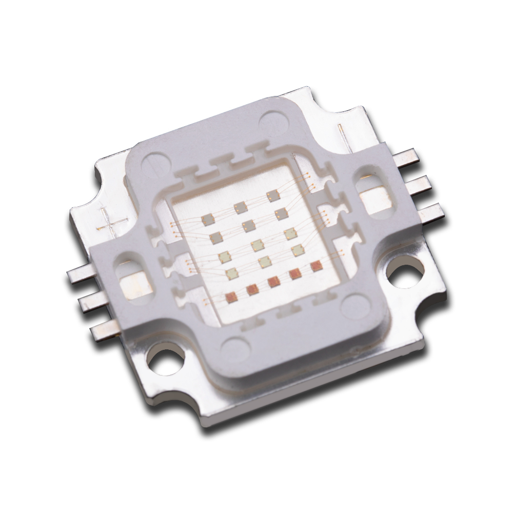 定制的17W高功率RGB舞台灯光，水族馆灯三个高亮度全彩色集成源