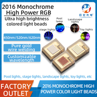 陶瓷2016单色RGB 9W高功率超高亮度游泳池灯光灯光灯源特殊彩色珠