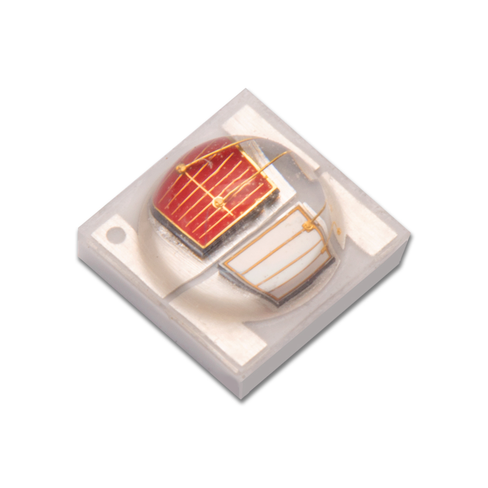 定制的3535医疗美容物理疗法红色紫色双色420nm 625nm LED珠子