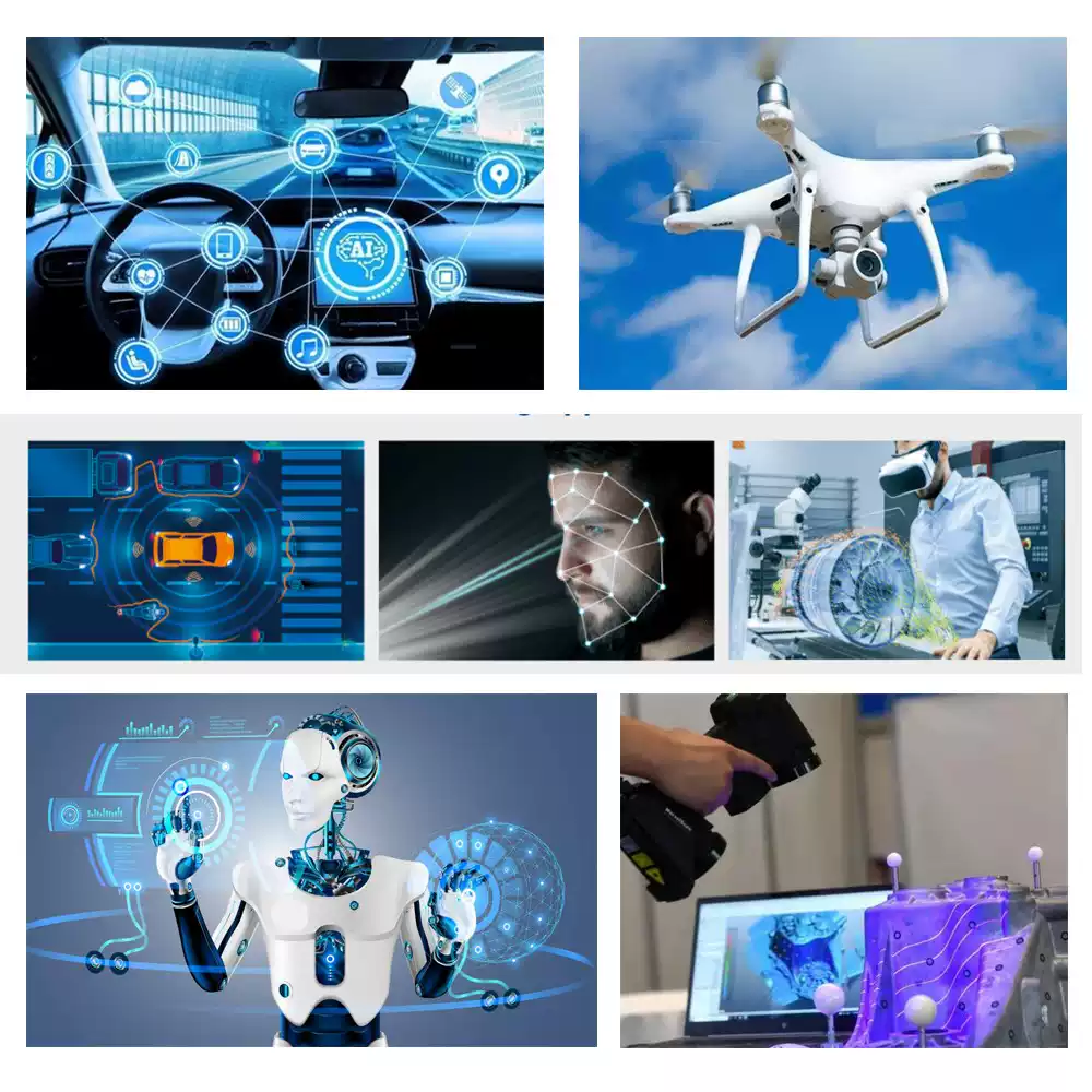 5050石英玻璃60&deg;透镜LED芯片365-425nm防伪检测大功率LED光源